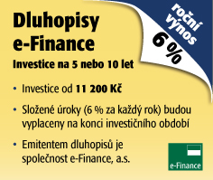 Banner dluhopisy e-Finance