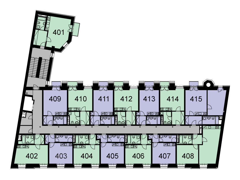 Čtvrté nadzemní podlaží